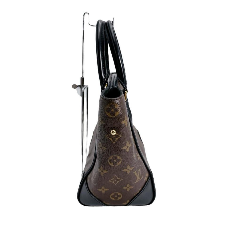 LOUIS VUITTON Authentic Brown Monogram Canvas Bag - Picture 4 of 15